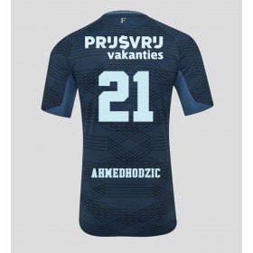 Pánské fotbalový oblečení Feyenoord Anel Ahmedhodzic #21 Venkovní košile 2025-26 Krátkým Rukávem